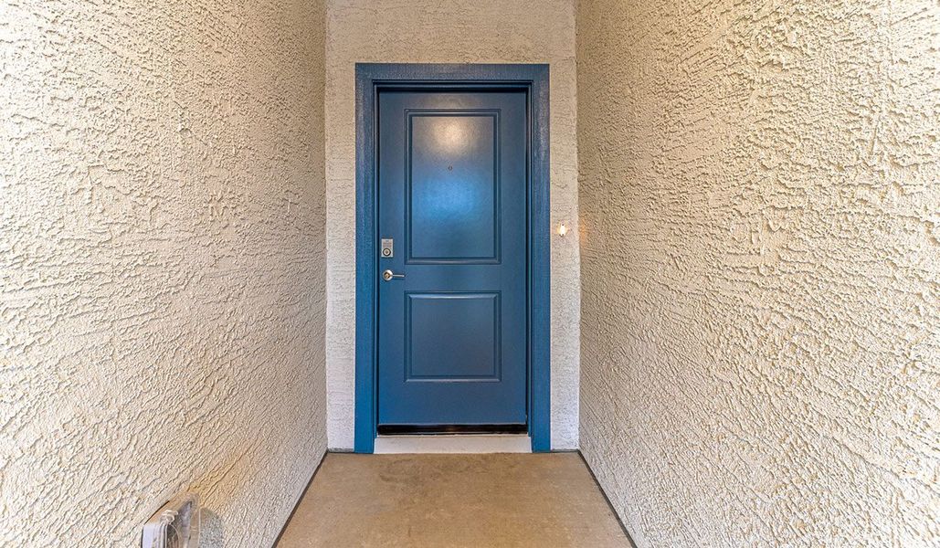 Representative exterior details of a home built from the Dalea by D.R. Horton in Hanson Ridge, Vail (Image 20).
