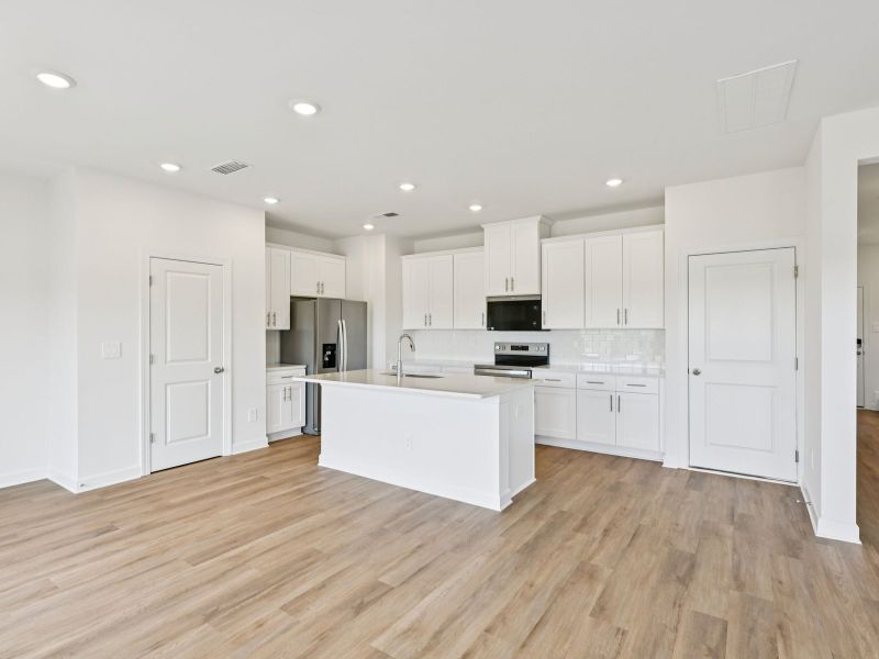 Furnished interior view inside a new home in Buffalo Ridge, Newton (Image 5). Furnished interior view inside a new home in Buffalo Ridge, Newton (Image 5).