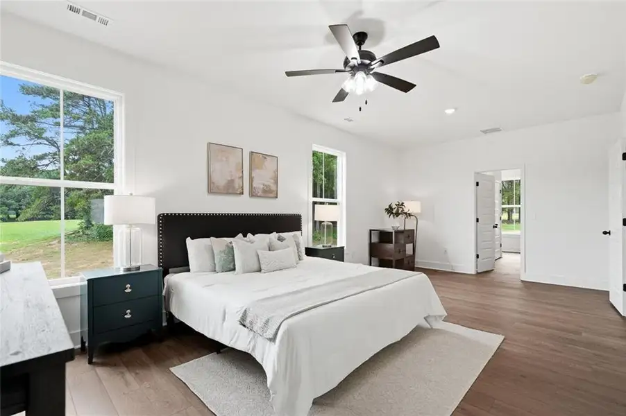Furnished interior view inside a new home in , Mansfield (Image 9). Furnished interior view inside a new home in , Mansfield (Image 9).