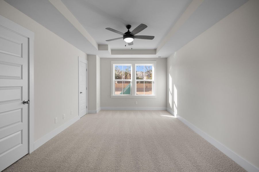 Photo is of a similar home