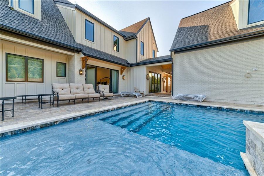 Exterior details and patio area of a home in , Cumming (Image 3).