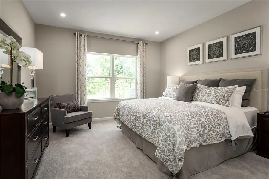 Furnished interior view inside a new home in Hammock Oaks, Lady Lake (Image 8).