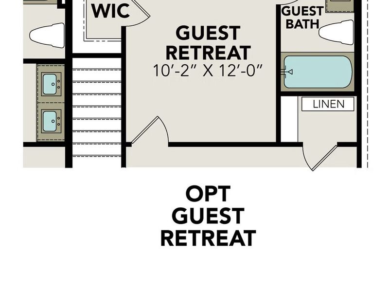 2D floor plan layout of this home in Bricewood, San Antonio, TX (Image 5). 2D floor plan layout of this home in Bricewood, San Antonio, TX (Image 5).