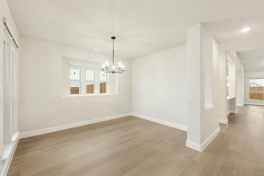 Spacious, unfurnished interior of a new home in The Retreat at North Grove 70-75, Waxahachie (Image 19). Spacious, unfurnished interior of a new home in The Retreat at North Grove 70-75, Waxahachie (Image 19).