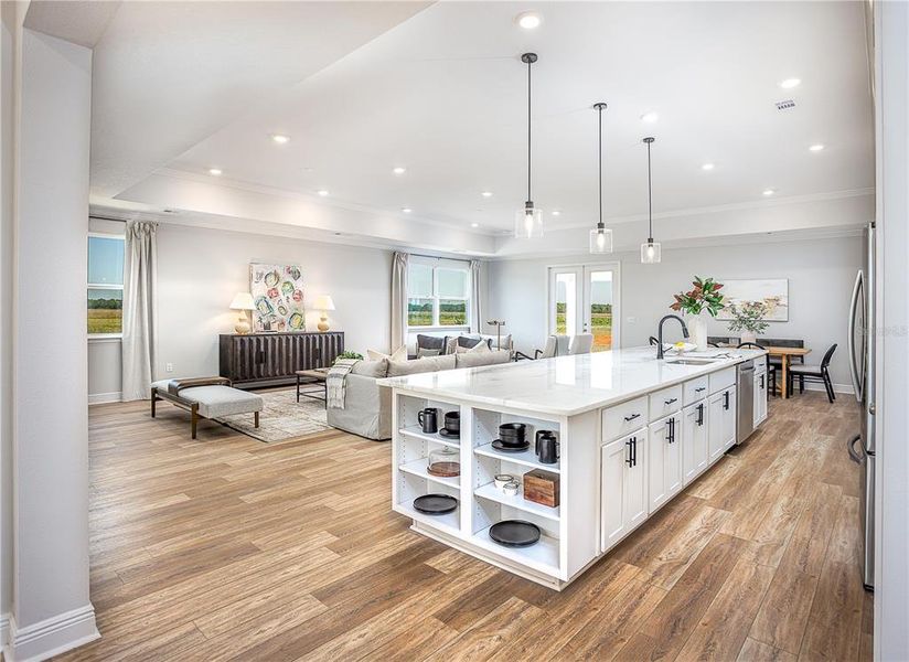 Furnished interior view inside a new home in , Homosassa (Image 14).