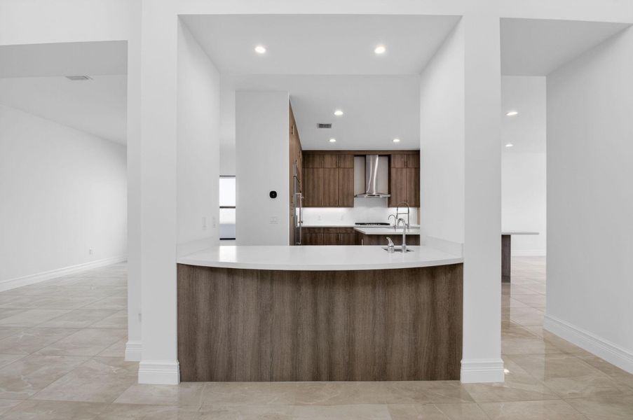 Furnished interior view inside a new home in , Boca Raton (Image 32).