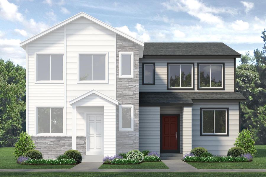 Exterior | Denali | Spring Valley | New Homes In Longmont, CO By Landsea Homes