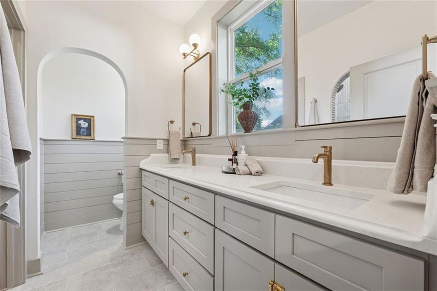 Furnished interior view inside a new home in , Marietta (Image 12).