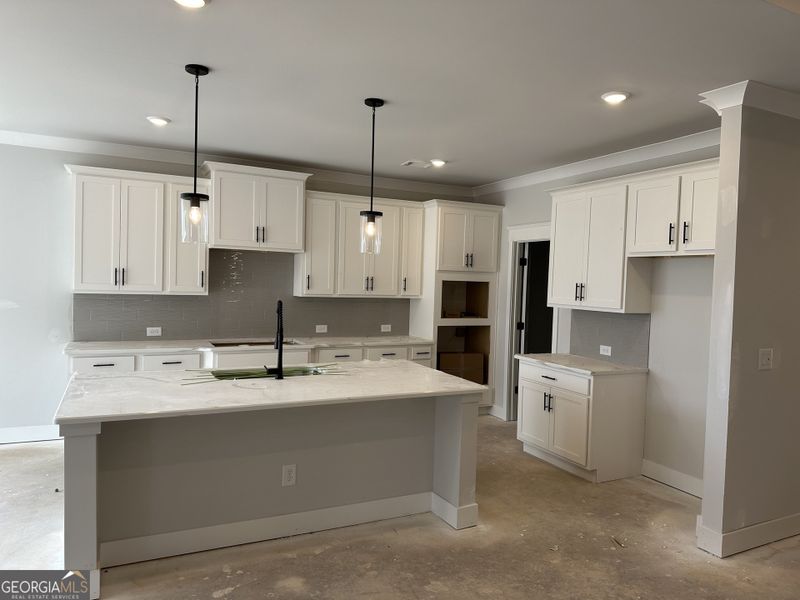 Furnished interior view inside a new home in Rosewood Lake Preserve, Hoschton (Image 5). Furnished interior view inside a new home in Rosewood Lake Preserve, Hoschton (Image 5).
