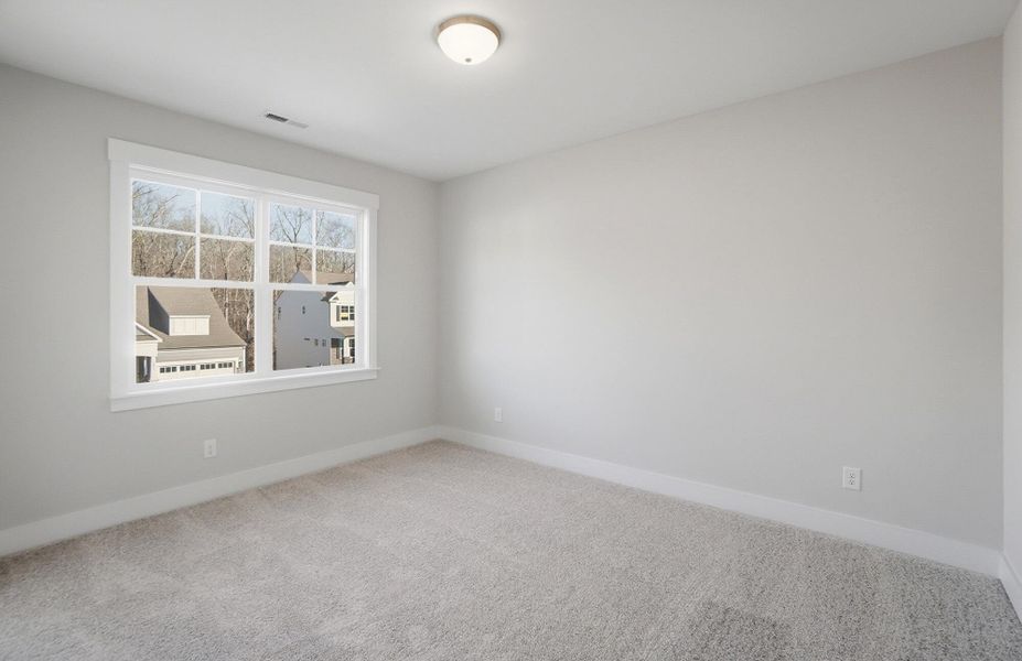 Spacious, unfurnished interior of a new home in Rone Creek, Waxhaw (Image 76).