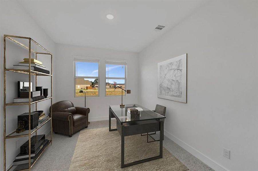 Furnished interior view inside a new home in Heritage Ranch, Sherman (Image 19).