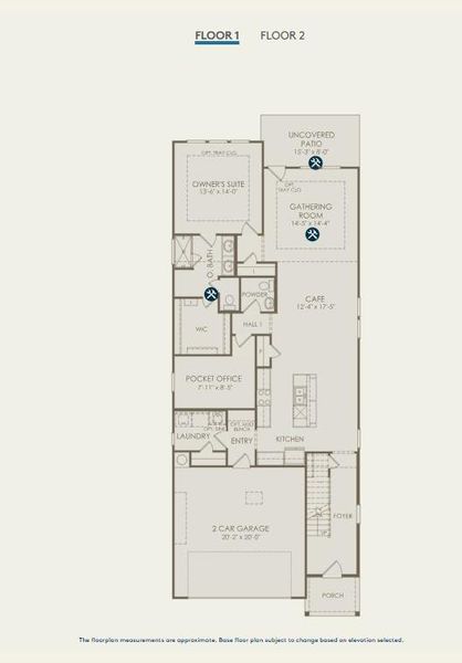 Pulte Homes, Nordheim/LS201 floor plan Pulte Homes, Nordheim/LS201 floor plan