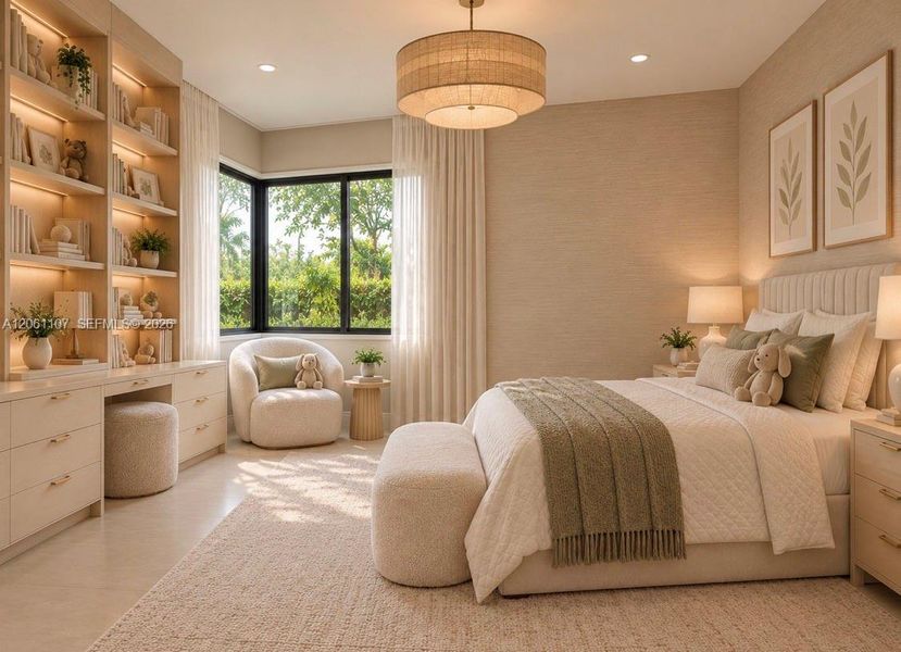 Furnished interior view inside a new home in , Cutler Bay (Image 6). Furnished interior view inside a new home in , Cutler Bay (Image 6).