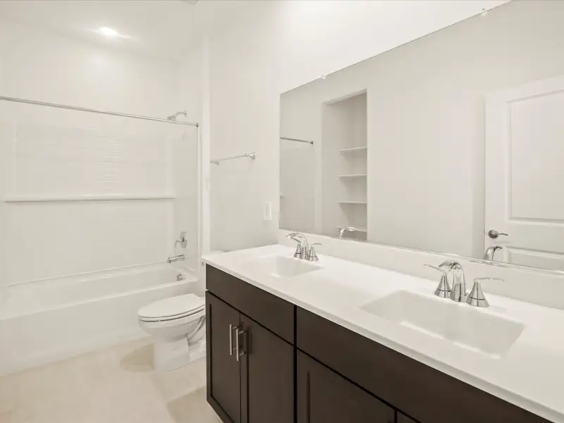 Furnished interior view inside a new home in Mandarina - Premier Series, Marana (Image 6). Furnished interior view inside a new home in Mandarina - Premier Series, Marana (Image 6).