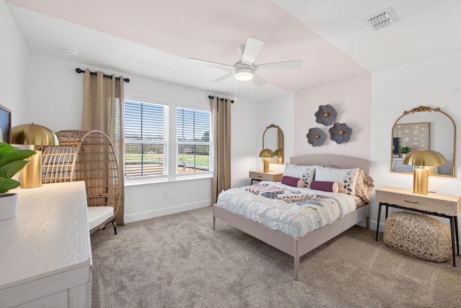 Furnished interior view inside a new home in Linden Grove, Powder Springs (Image 12).