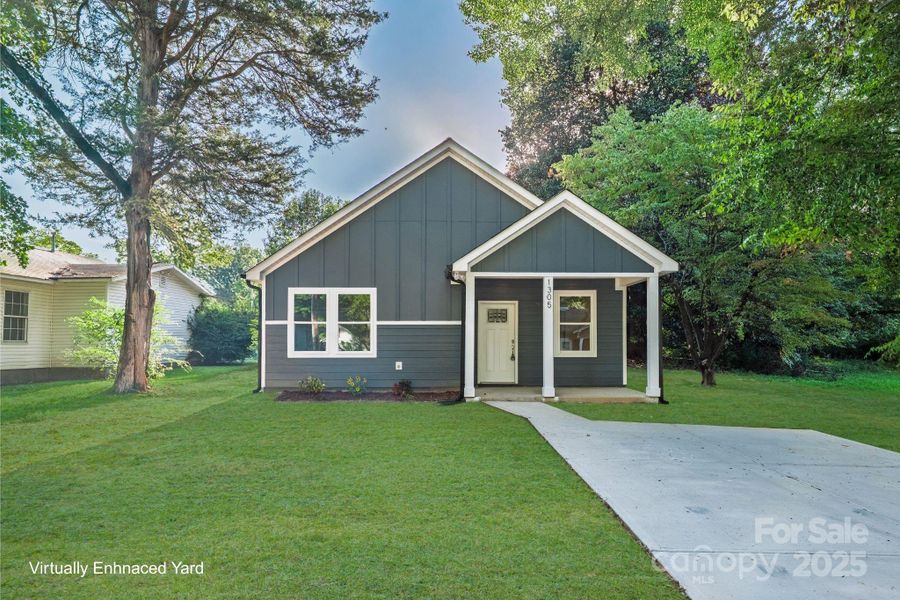 Front exterior of a new home in , Statesville, NC, highlighting curb appeal (Image 2). Front exterior of a new home in , Statesville, NC, highlighting curb appeal (Image 2).