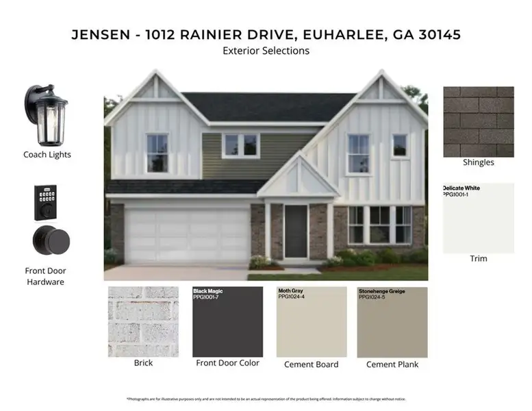 Sample of building materials used in homes in Cherry Glen, Euharlee (Image 2). Sample of building materials used in homes in Cherry Glen, Euharlee (Image 2).