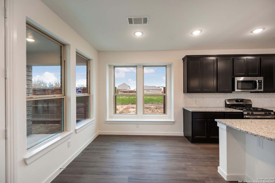 Furnished interior view inside a new home in Legacy at Lake Dunlap: 40ft. lots, New Braunfels (Image 7). Furnished interior view inside a new home in Legacy at Lake Dunlap: 40ft. lots, New Braunfels (Image 7).