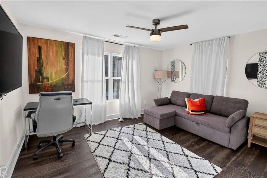 Furnished interior view inside a new home in , Atlanta (Image 27).