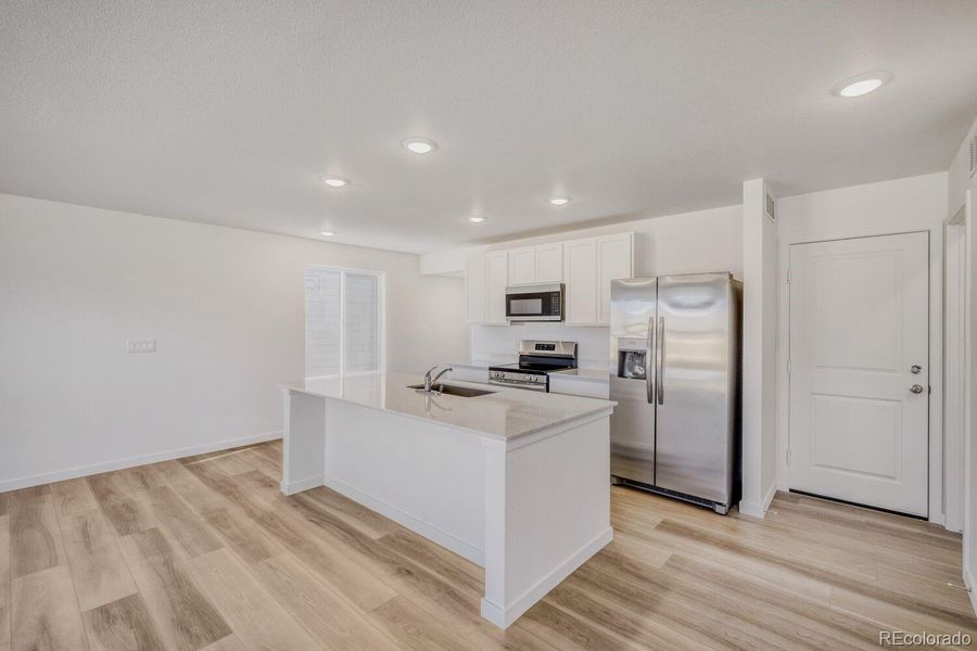 Furnished interior view inside a new home in Copper Chase, Colorado Springs (Image 4).