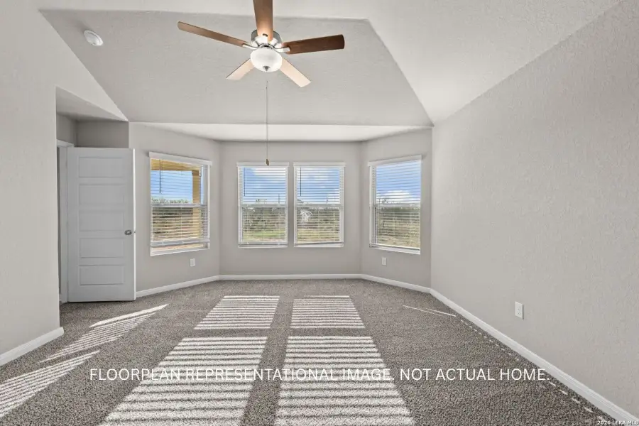 Spacious, unfurnished interior of a new home in High Branch, San Marcos (Image 13).