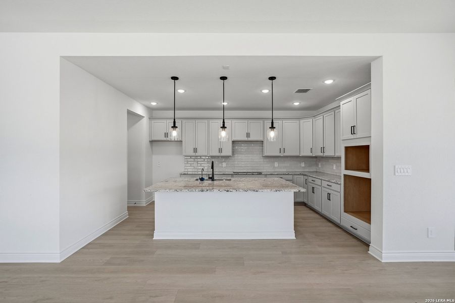 Furnished interior view inside a new home in Bison Ridge, San Antonio (Image 4).