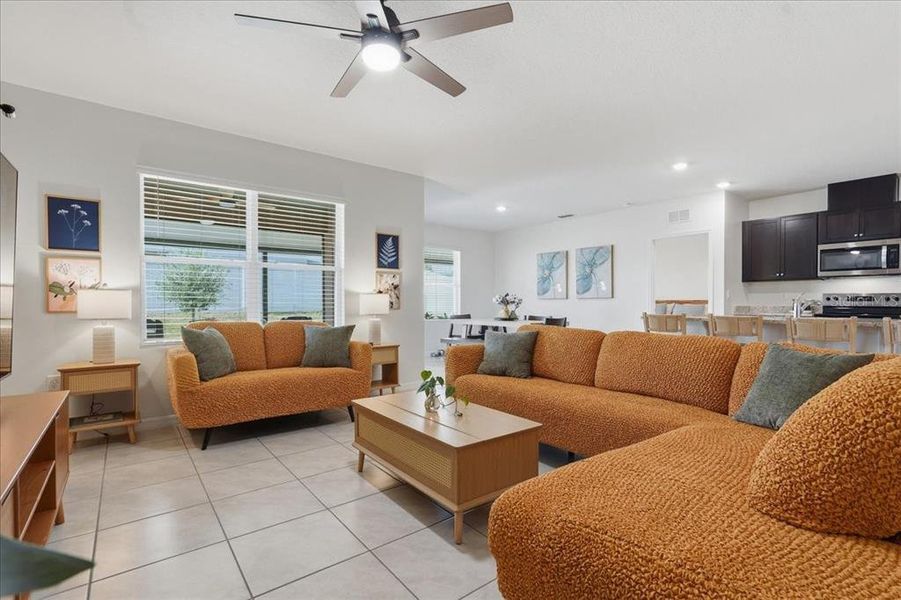 Furnished interior view inside a new home in Eden Hills, Lake Alfred (Image 19).