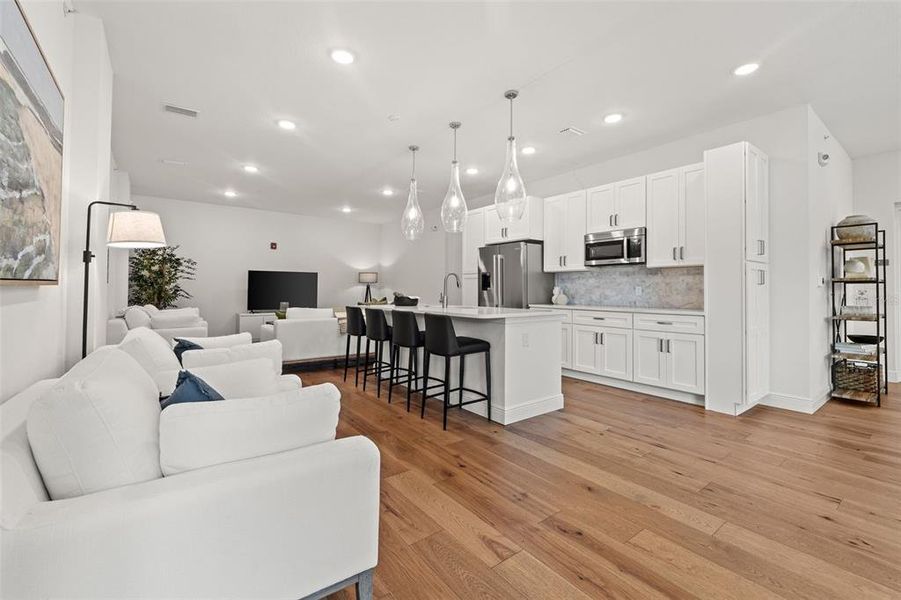 Furnished interior view inside a new home in Castille Urbana, St. Petersburg (Image 11).