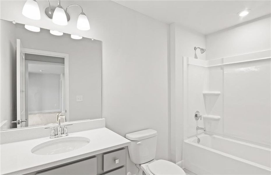 Furnished interior view inside a new home in Anderson Point Estates, McDonough (Image 6).