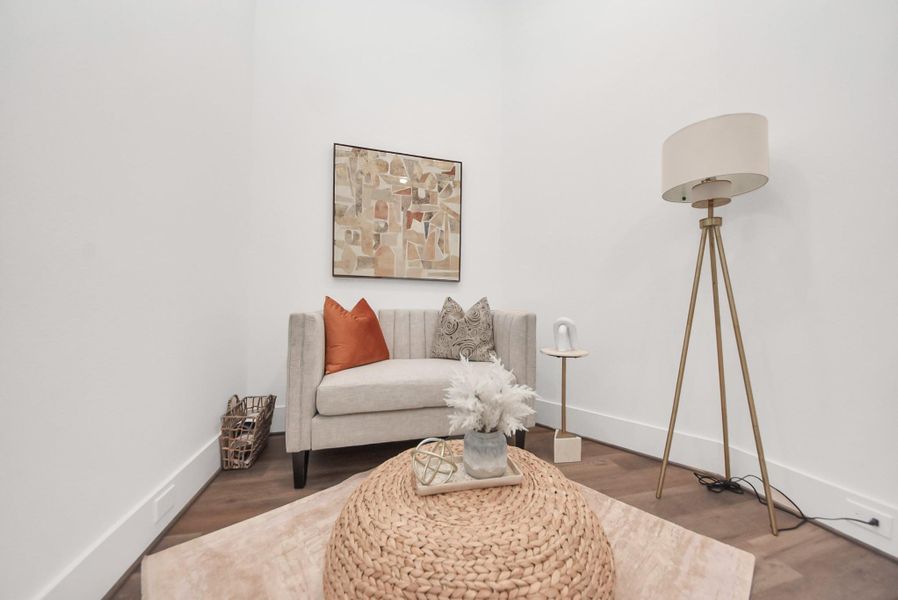 Furnished interior view inside a new home in Carver Landing, Houston (Image 35).