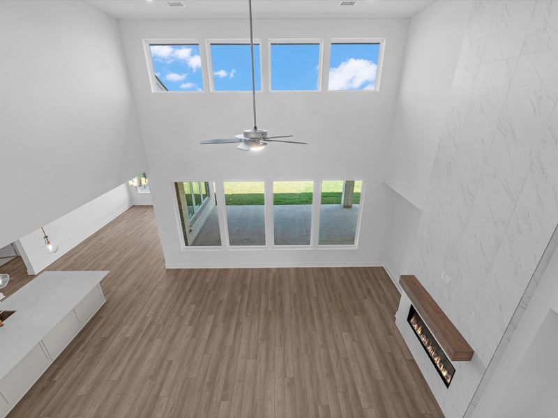 Spacious, unfurnished interior of a new home in Dunham Pointe, Cypress (Image 17).
