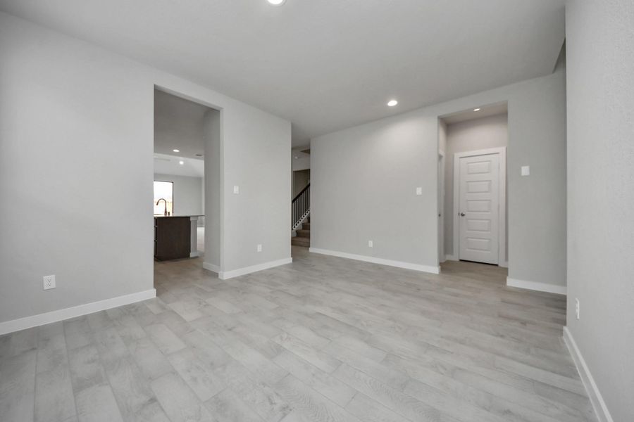 Craft enduring memories with loved ones around the table in this roomy diningarea. Sample photo of completed home with similar floor plan. Actual colors and selections may vary. Craft enduring memories with loved ones around the table in this roomy diningarea. Sample photo of completed home with similar floor plan. Actual colors and selections may vary.