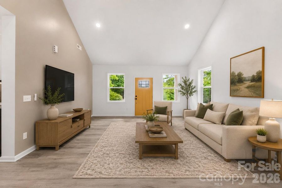 Furnished interior view inside a new home in , Shelby (Image 7).