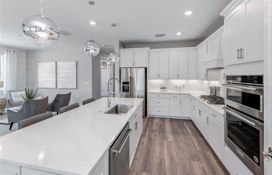 Furnished interior view inside a new home in BeachWalk by Manasota Key, Englewood (Image 30).
