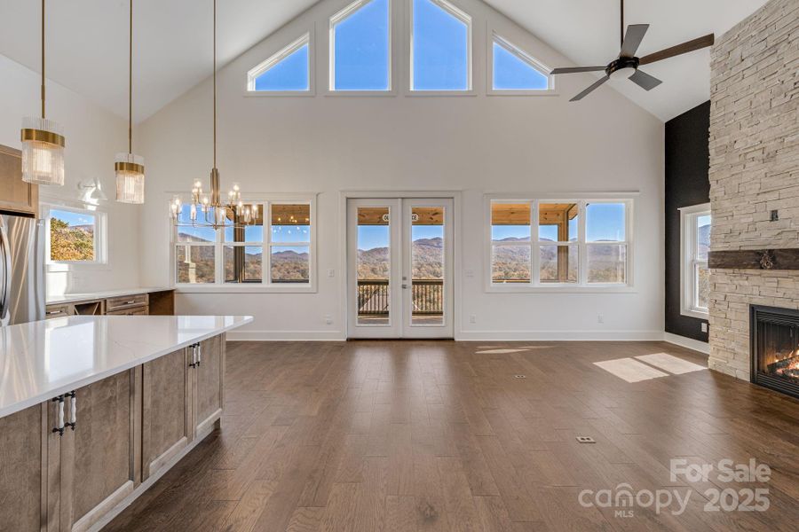 Furnished interior view inside a new home in , Black Mountain (Image 9).