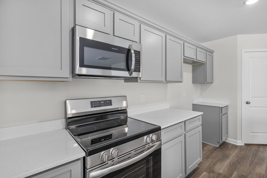 Furnished interior view inside a new home in Broadway Lake, Anderson (Image 6).