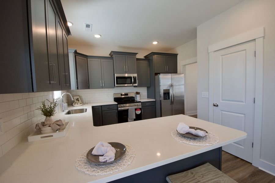 Furnished interior view inside a new home in Parkwood Estates, Leland (Image 6).
