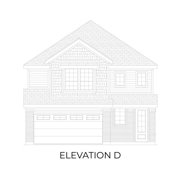 Representative rendering of the exterior for the Harrison F by First Texas Homes (Image 13).