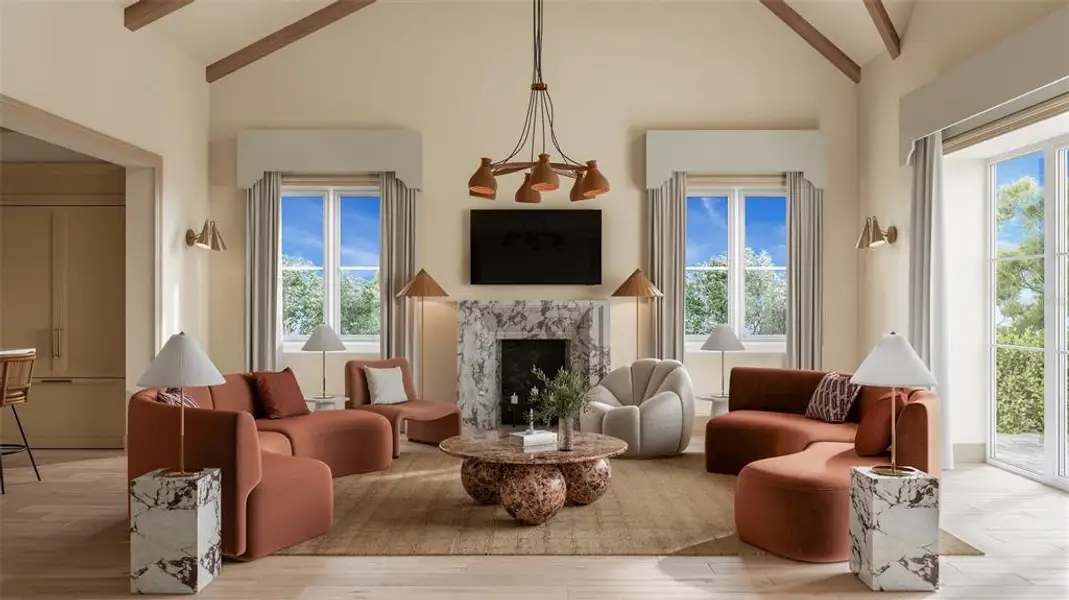 Furnished interior view inside a new home in , Brooksville (Image 2). Furnished interior view inside a new home in , Brooksville (Image 2).