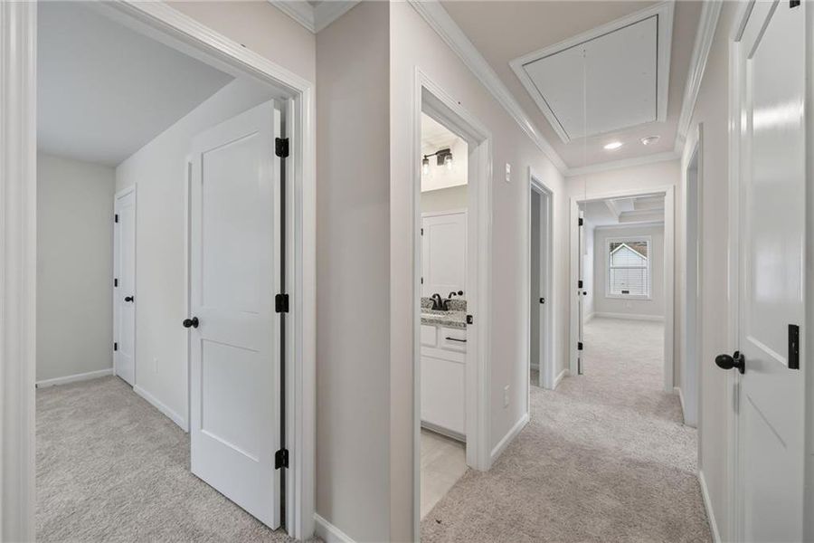 Spacious, unfurnished interior of a new home in , Loganville (Image 43).
