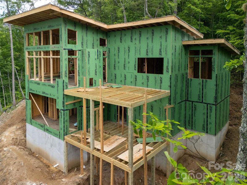 In-progress construction of a new home in , Tuckasegee, NC (Image 25). In-progress construction of a new home in , Tuckasegee, NC (Image 25).