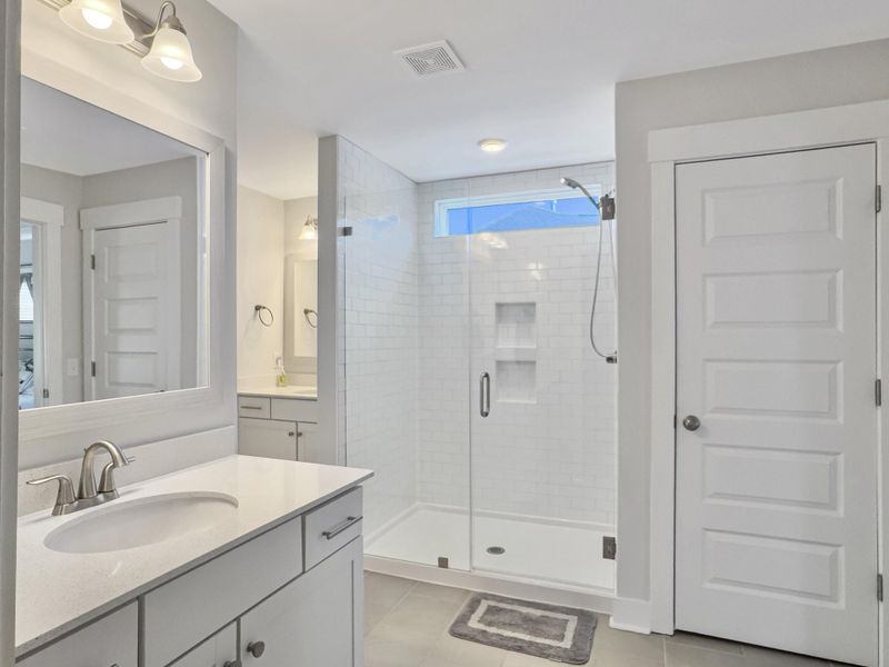 Furnished interior view inside a new home in Hewing Farms, Summerville (Image 9). Furnished interior view inside a new home in Hewing Farms, Summerville (Image 9).