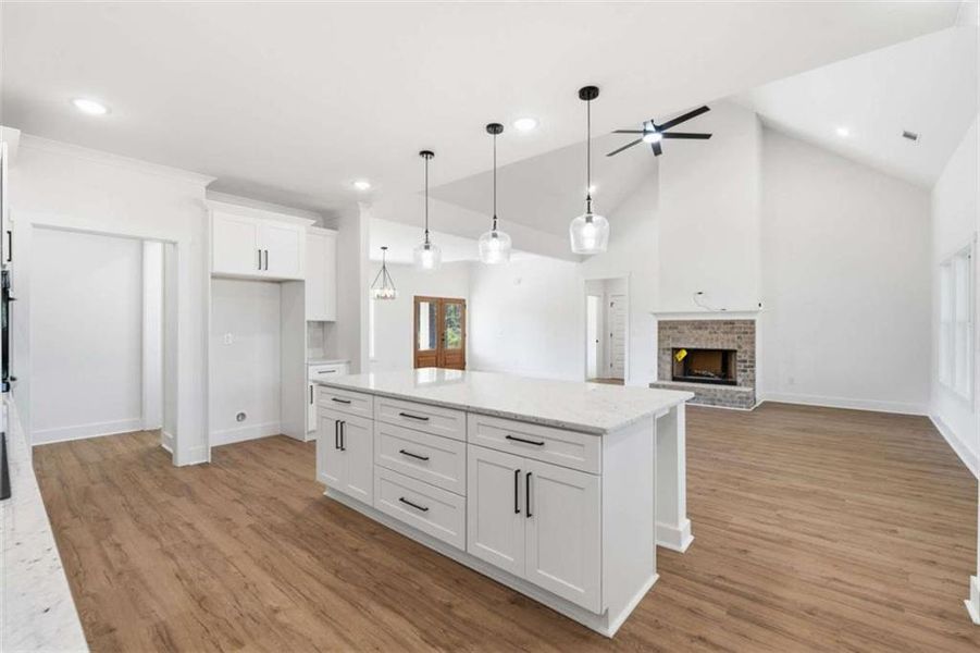 Furnished interior view inside a new home in , Covington (Image 8).