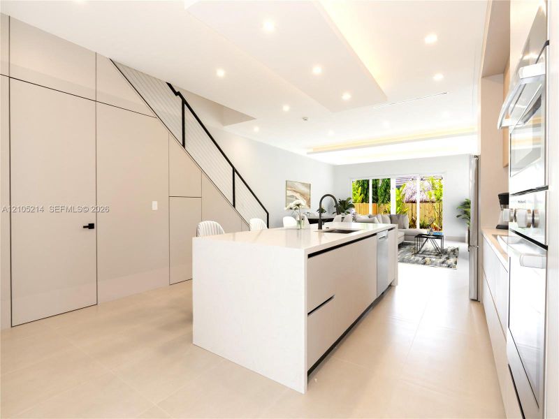 Furnished interior view inside a new home in , Fort Lauderdale (Image 13). Furnished interior view inside a new home in , Fort Lauderdale (Image 13).