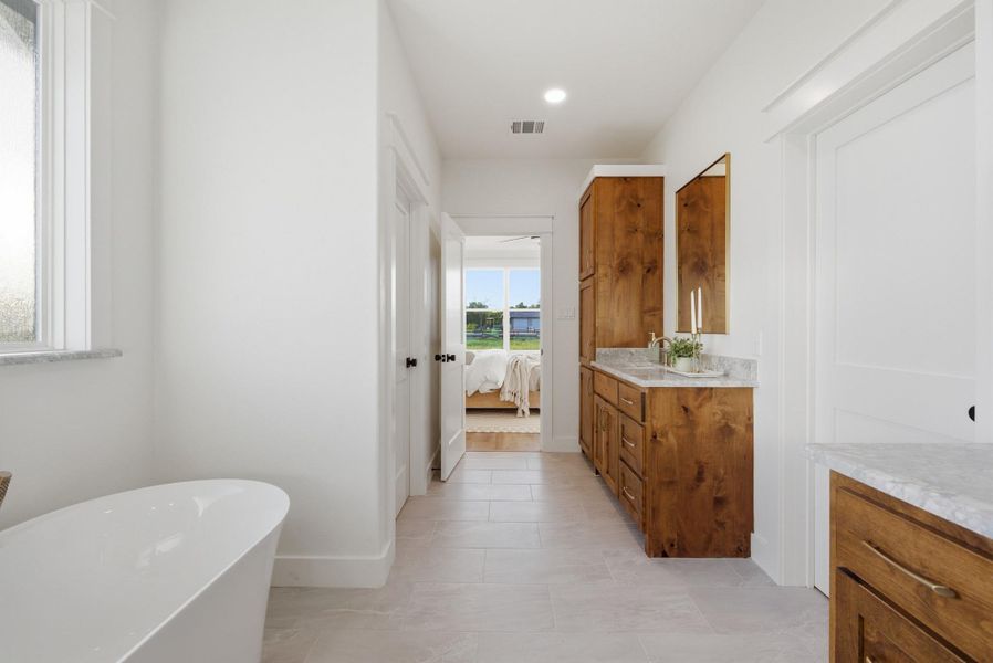 Furnished interior view inside a new home in , Bryan (Image 18).