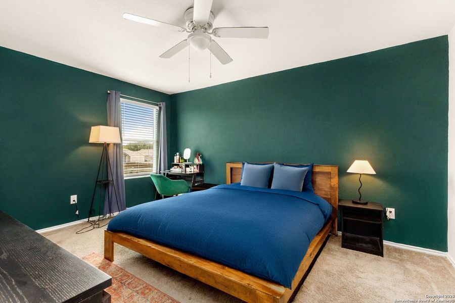 Furnished interior view inside a new home in Vista Point, San Antonio (Image 11).