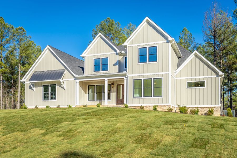 Representative exterior photo of a completed home built from the Summerbrook by Riverstone Construction, LLC in River Gorge Ranch, River Gorge Ranch, TN (Image 29).