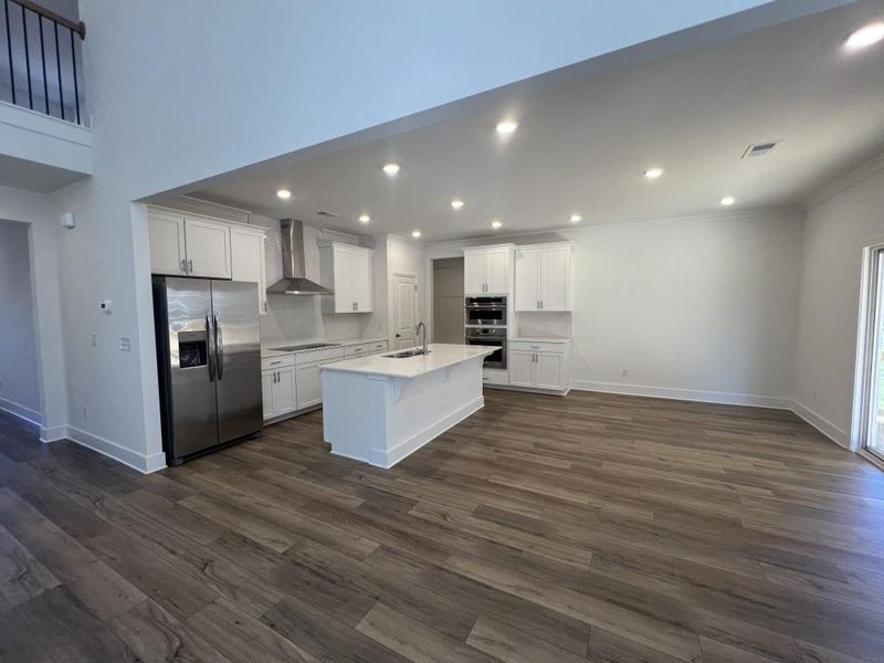 Furnished interior view inside a new home in Willow Creek, Watkinsville (Image 6).