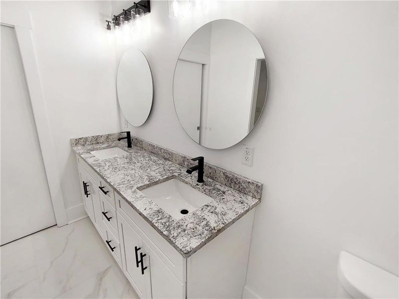 Furnished interior view inside a new home in , Gainesville (Image 6).