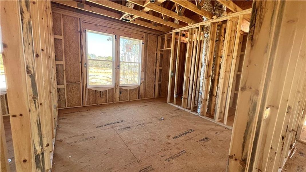 In-progress construction of a new home in , Canton, GA (Image 24).